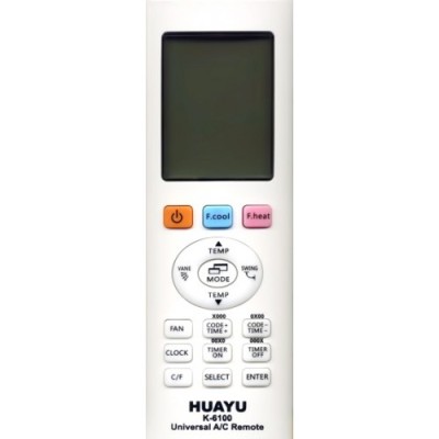 Пульт для кондиционера Huayu K-6100