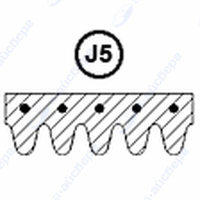 Ремень 1208 J5 Asko 108052054