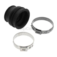 Патрубок с хомутами (2 шт) к циркуляционной помпе для посудомоечных машин Whirlpool 481231028357