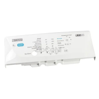 Крышка панели управления для вертикальных стиральных машин Zanussi 140009039011